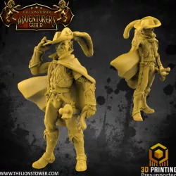 $4.00Axel - Drow Mercenary Rogue - 32mm scale pre-supported