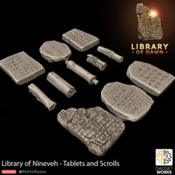 $4.00Babylonian Tablets and Scrolls - Library of Dawn