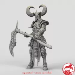 $4.00Barbarian Death Knight 1 inch base, 32 mm height Medium miniature