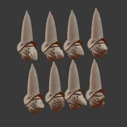$4.00Beul Head - Tall Morions