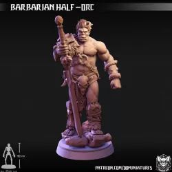 $4.99Barbarian Half-Orc