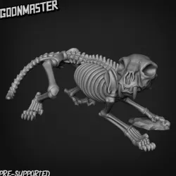 $4.99Big Cat Skeleton and Crow Rider2