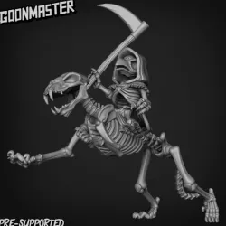 $4.99Big Cat Skeleton and Crow Rider3