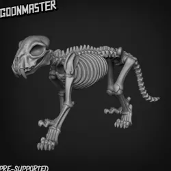 $4.99Big Cat Skeleton and Crow Rider4
