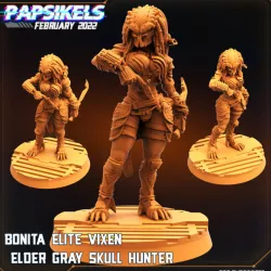 $4.99BONITA ELITE VIXEN ELDER GRAY SKULL HUNTER