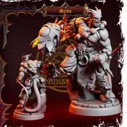 $5.00Akio Hinata - Infernal Monk - Male