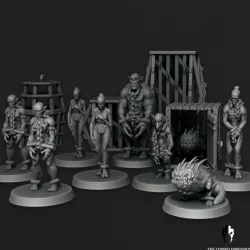 $5.00Alien Slaves / Captives, objective markers / tokens