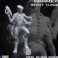 $5.00Aramek - Zeki Alien Scout - Doomsday Collection