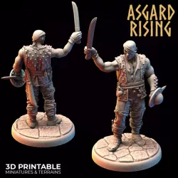 $5.00BANDIT: Chieftain Modular Miniature PRESUPPORTED