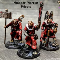 $5.00Beastmen in Space! Multipart Warrior Priests