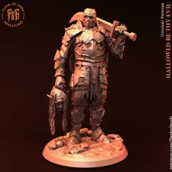 $5.00Black Knight From Crystal Lake (32 and 75 mm)