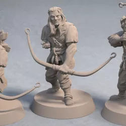 $5.99Acenii Barbarian Archers (3 unique miniatures)
