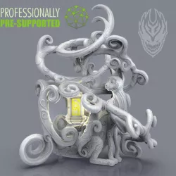 $5.99Bakeneko - Swirl cat spirit