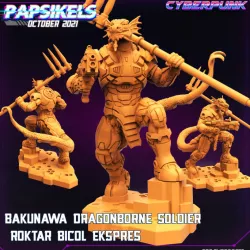 $5.99BAKUNAWA SPACE DRAGONBORE SOLDIER ROKTAR VICOL EKSPRES