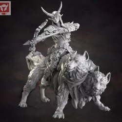 $6.00Archer Viking 2 Heaed Warg Rider