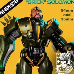$6.99Brick Solomon - Cyberpunk Enforcer