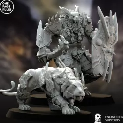 $7.50Beastmen Lord & Pet