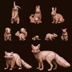 $8.99Animal Set 3 - Forest Animals