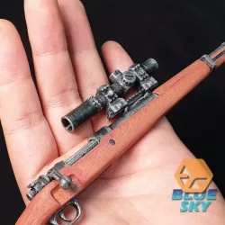 8x Scope for Sniper rifle 1/4 Scale