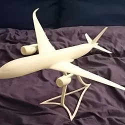 A350-900 XWB Ultra High Fidelity model for 3D printing
