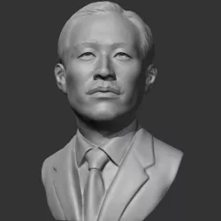 Ahn Chang-ho 3D print model