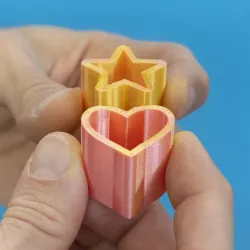 Ambiguous Star to Heart Illusion