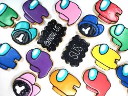 Among Us Cookie Cutter SUS Set of 4