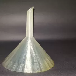Analytical funnel - Short rod,, 45° angle