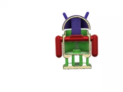 ANANDROID WITH A MECHANICAL MECHANISM