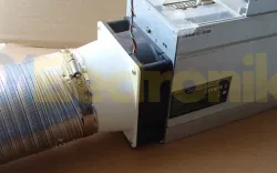 AntMiner S9 100 mm pipe adapter