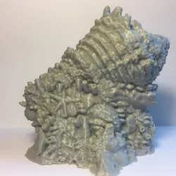 Aquatic Coral Terrain Hut for 28mm Tabletop RPG