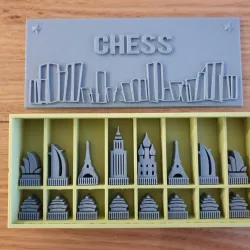 Architecture Chess Set