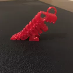 Articulated Dinosaur Keychain