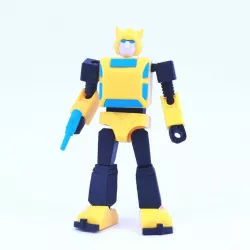 ARTICULATED G1 TRANSFORMERS BUMBLEBEE - NO SUPPORTS