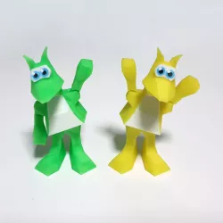 Articulated Jinjo from Banjo-Kazooie dangler