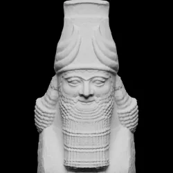Assyrian head