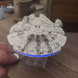 Bandai Vehicle Model 006 Star Wars Millennium Falcon engine grill