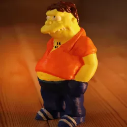 Barney Gumble from "The Simpsons