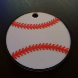 Baseball Keychain