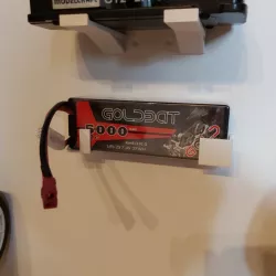 Battery wall mount