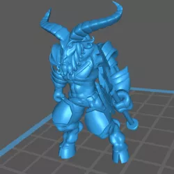 Beastman - Goat-Man - Warrior of Chaos