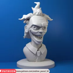Beetlejuice Bust