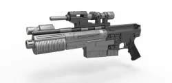 Blaster rifle A300 from Rogue One 2016