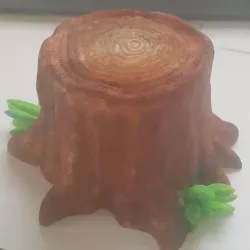 Bottom part of the Tree with Forest Friends
