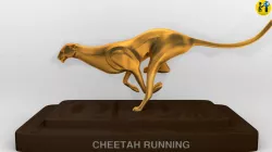 Cheetah Running - 3D Printing