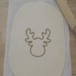 cutter cookie alce