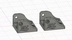 Damper support kit for accelerator and brake Fanatec V3