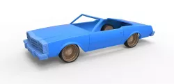 Diecast Buick Regal 1977 cabriolet 1:25