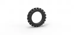Diecast offroad tire 13 Scale 1 to 25