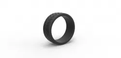 Diecast truck low profile tire Scale 1 to 25